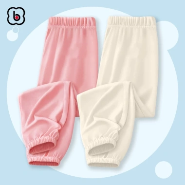 Quần dài bé BabyloveGO jogger thun co giãn thoải mái Giá chỉ 109.000đ