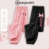 Quần dài bé gái BabyloveGO BST Disney 2.026 jogger thun co giãn thoải mái 109.000đ
