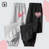 Quần dài bé gái BabyloveGO jogger cạp chun bo gấu, thu đông, giảm còn 109k 3