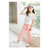 Quần dài bé gái BabyloveGO jogger cạp chun bo gấu, thu đông, giảm còn 109k 9