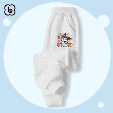 Quần dài bé gái BabyloveGO nỉ hai da dày ấm, dáng rộng phong cách Hàn Quốc - giá chỉ 119.000 VND