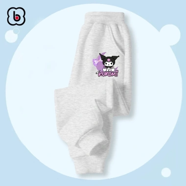 Quần dài bé gái BabyloveGO nỉ hai da dày ấm, dáng rộng phong cách Hàn Quốc - giá chỉ 119.000 VND