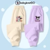 Quần dài bé gái BabyloveGO nỉ hai da dày ấm, dáng rộng phong cách Hàn Quốc - giá chỉ 119.000 VND 10
