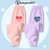 Quần dài bé gái BabyloveGO nỉ thu đông 2 lớp dày ấm cho bé 1-10 tuổi Giá 119k 3
