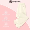 Quần dài bé gái BabyloveGO Nỉ thu đông cạp chun bo gấu Hàn Quốc QN005 - 99.000 5
