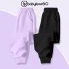Quần dài bé gái BabyloveGO Nỉ thu đông cạp chun bo gấu Hàn Quốc QN005 - 99.000 7