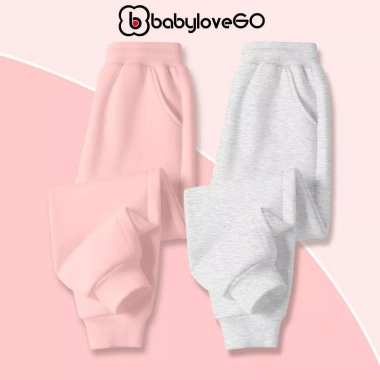 Quần dài bé gái BabyloveGO Nỉ thu đông cạp chun bo gấu Hàn Quốc QN005 - 99.000 8 Quần dài bé gái BabyloveGO Nỉ thu đông cạp chun bo gấu Hàn Quốc QN005 - 99.000 8