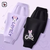 Quần dài bé gái BabyloveGO nỉ thu đông thể thao năng động phong cách Hàn Quốc 1-10 tuổi – 159k 5