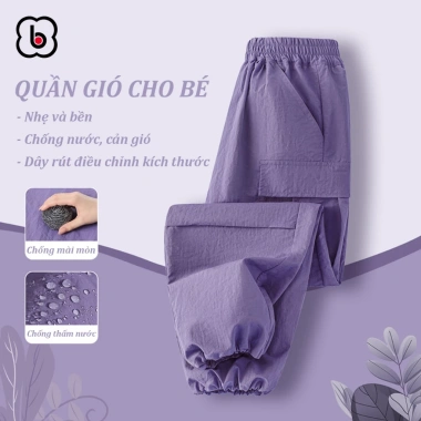 Quần dài bé gái BabyloveGO QG03 Vải gió trám, chống nước, thời trang, chỉ 199.000đ 8 Quần dài bé gái BabyloveGO QG03 Vải gió trám, chống nước, thời trang, chỉ 199.000đ 8