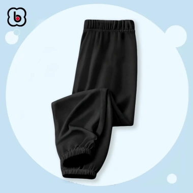 Quần dài bé gái Jogger BabyloveGO QTD01 - Thun cotton mềm mịn, thấm mồ hôi, thu đông 109k