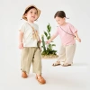 Quần dài bé gái Minibala viền điều chỉnh ngọt ngào, thoáng khí Giá 504.360₫