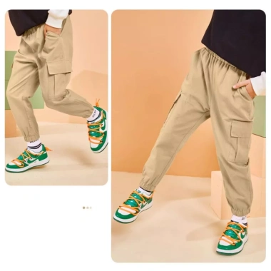 Quần dài bé trai BabyloveGO 2.026 kaki KK05 Giá chỉ 199.000 túi hộp bảo quản