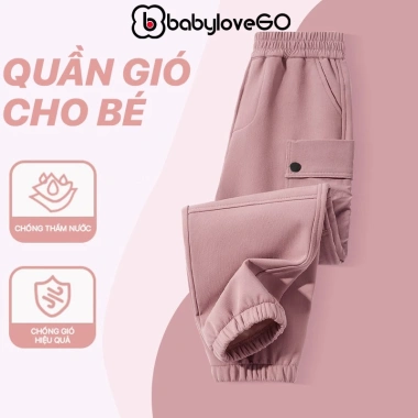 Quần dài bé trai BabyloveGO 2.026 kaki KK05 Giá chỉ 199.000 túi hộp bảo quản