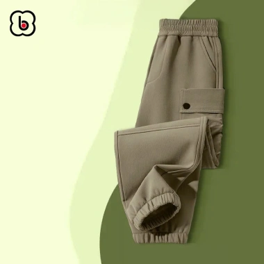 Quần dài bé trai BabyloveGo QG01 Quần gió thời trang, chống thấm nước, túi hộp, 199.000đ