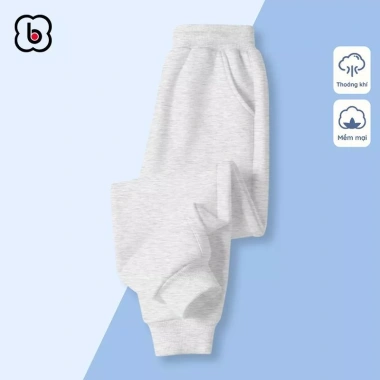 Quần dài bé trai BabyloveGO thu đông, nỉ hai da mềm mịn, ấm áp giữ nhiệt cho bé 1‑10 tuổi - Giá ưu đãi 149.000₫ 5 Quần dài bé trai BabyloveGO thu đông, nỉ hai da mềm mịn, ấm áp giữ nhiệt cho bé 1‑10 tuổi - Giá ưu đãi 149.000₫ 5