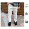 Quần dài bé trai kaki trắng/đen đi tiệc, mềm co dãn, 13‑52kg, giảm giá 195k 2