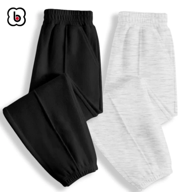 Quần dài bé trai và bé gái BabyloveGO jogger nỉ dày mịn, thể thao giá 126.200₫