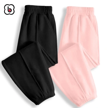 Quần dài bé trai và bé gái BabyloveGO jogger nỉ dày mịn, thể thao giá 126.200₫
