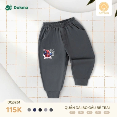 Quần Dài Bo Ống 11-23kg Thời Trang Bé Trai Bé Gái Dokma - Giá 125k Giảm Đặc Biệt 7