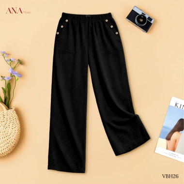 Quần Dài Dáng Suông Trung Niên ANA Mode Linen Thanh Lịch Đi Chơi Quà Tặng Mẹ Giá 390.000