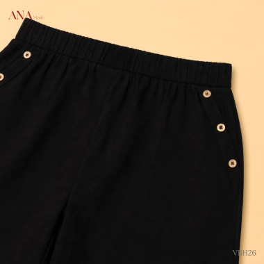 Quần Dài Dáng Suông Trung Niên ANA Mode Linen Thanh Lịch Đi Chơi Quà Tặng Mẹ Giá 390.000