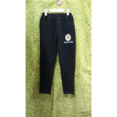 Quần dài giả jeans bé gái size 23-45kg - Xả lẻ, mềm mại, thoáng mát, chỉ 77.400đ 6