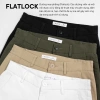 Quần dài kaki nam form suông LADOS 4.196 vải dày dặn màu trơn, basic dễ phối công sở và dạo phố giảm giá 20% 5