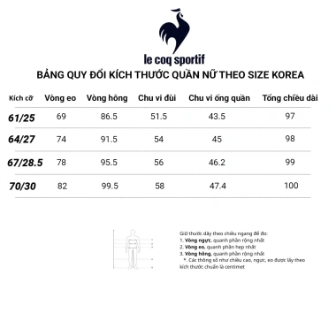 Quần dài le coq golf Nữ GQ322LPT81-BLCK - Dáng chuẩn, chất liệu co giãn, giảm giá chỉ 3.720.700₫ 9 Quần dài le coq golf Nữ GQ322LPT81-BLCK - Dáng chuẩn, chất liệu co giãn, giảm giá chỉ 3.720.700₫ 9