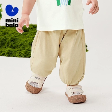 Quần dài Minibala unisex trẻ em mùa hè nhanh khô thấm hút mồ hôi rời trẻ sơ sinh giảm giá 295.920₫
