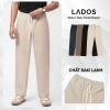 Quần dài nam lưng chun LADOS-4.139 vải kaki lạnh cao cấp, form basic dễ phối phong cách Hàn Quốc - 217k
