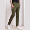 Quần dài nam ống côn kaki dày dặn slimfit trắng đen Giá chỉ 174.000đ GUSSET 5