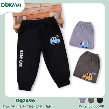 Quần Dài Nỉ Mỏng & Da Cá Mềm Mại Bé Trai Dokma DQ2.496/DQ2.562 - Giá 99.000 2 Quần Dài Nỉ Mỏng & Da Cá Mềm Mại Bé Trai Dokma DQ2.496/DQ2.562 - Giá 99.000 2