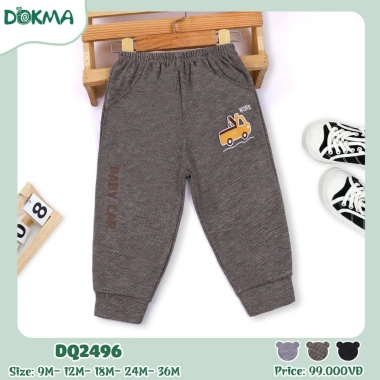 Quần Dài Nỉ Mỏng & Da Cá Mềm Mại Bé Trai Dokma DQ2.496/DQ2.562 - Giá 99.000 4 Quần Dài Nỉ Mỏng & Da Cá Mềm Mại Bé Trai Dokma DQ2.496/DQ2.562 - Giá 99.000 4
