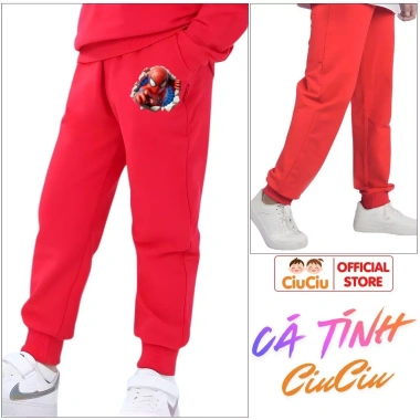 Quần Dài Nỉ Siêu Nhân Người Nhện 3D CIUCIU KID Cạp Chun Bo Gấu Co Dãn Mềm Mịn Ấm 169k 5 Quần Dài Nỉ Siêu Nhân Người Nhện 3D CIUCIU KID Cạp Chun Bo Gấu Co Dãn Mềm Mịn Ấm 169k 5
