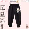 Quần Dài Nỉ Thu Đông Labubu cho Bé Trai và Gái Size 9-35kg - Vải Nỉ Da Cá Mềm Mịn Ấm 169k 5
