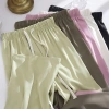 Quần dài nữ Bigsize lưng cao ống rộng cạp chun lụa lạnh mỏng mùa hè phong cách Hàn Quốc - giá chỉ 288.878 VND 7