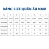 Quần dài Tây Âu Nam công sở, dáng ôm, vải lụa Vinteck không nhăn, màu Avocado, giảm 20% 3