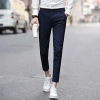 Quần Dài Tây Âu Nam Form Ôm Boby, Vải Cotton Co Giãn, Phù Hợp Học & Công Sở 2