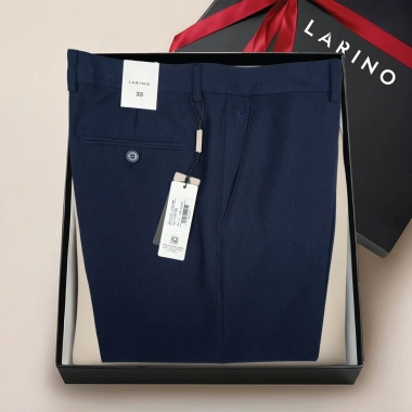 Quần Dài Tây Nam Cao Cấp LARINO Co Giãn 2 Chiều, Xuất Xịn, Chuẩn Form, Sang Trọng - 256.675₫