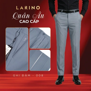 Quần Dài Tây Nam Cao Cấp LARINO Co Giãn 2 Chiều, Xuất Xịn, Chuẩn Form, Sang Trọng - 256.675₫ 10 Quần Dài Tây Nam Cao Cấp LARINO Co Giãn 2 Chiều, Xuất Xịn, Chuẩn Form, Sang Trọng - 256.675₫ 10