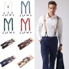 Quần Dây Thắt Lưng Nam Nữ Vintage NAMSHEVA - Nút Cuối Chữ Y, Giá Ưu Đãi 120k 7