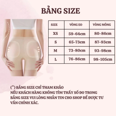Quần Độn Hông Mông 2in1 SamBra Cạp Ngắn Nâng Đẩy Form Vòng 3 Căng Tròn Sexy QS12 149.500 VND 9