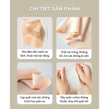 Quần Độn Hông SamBra QS04 Không Lộ Mút, Không Lộ Viền, Khắc Phục Hõm Hông, Thoải mái mặc váy body - Giá chỉ 198.000₫ 5 Quần Độn Hông SamBra QS04 Không Lộ Mút, Không Lộ Viền, Khắc Phục Hõm Hông, Thoải mái mặc váy body - Giá chỉ 198.000₫ 5