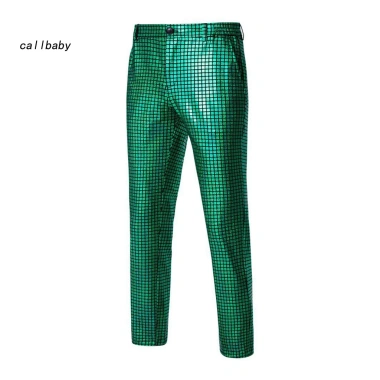 Quần dự tiệc nam sequin lấp lánh ống thẳng - Tiệc disco, biểu diễn, giá chỉ 387.677₫ 4