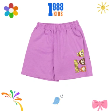 Quần đùi 1.988Kids cotton trơn cho bé 15‑40kg, đa màu, in gấu Lotso & Labubu - giảm còn 84.000₫ 7
