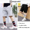 Quần đùi bé BabyloveGO 2.026 cho bé trai & bé gái, thun cotton co giãn, thoáng mát, chỉ 95.000₫