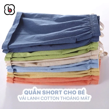 Quần đùi bé BabyloveGO vải mềm unisex 10-45kg QT011 - Giá ưu đãi 89.000₫ 4