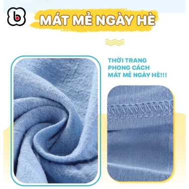 Quần đùi bé BabyloveGO vải mềm unisex 10-45kg QT011 - Giá ưu đãi 89.000₫ 5