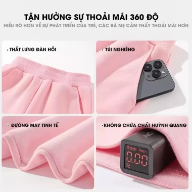 Quần đùi bé gái BabyloveGO Kuromi da cá mềm mịn, thoáng khí, basic năng động 99.000₫ 7