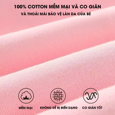 Quần đùi bé gái BabyloveGO Kuromi da cá mềm mịn, thoáng khí, basic năng động 99.000₫ 8